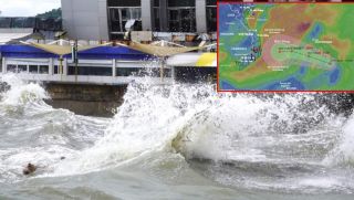 Áp thấp chuẩn bị ập vào Biển Đông đêm nay: Dấu hiệu hình thành bão số 15 và nguy cơ ‘chồng thiên tai’ ở Nam Trung Bộ?