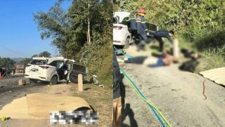 Vụ ô tô đâm xe tải ở Lạng Sơn khiến 4 người tử vong: Có gia đình con bị thương nặng, bố mẹ tử vong tại chỗ