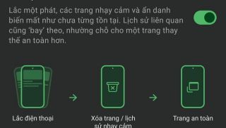 Cốc Cốc ra mắt tính năng gây sốt: Lắc điện thoại, xóa sạch web nhạy cảm sạch sẽ trong tích tắc!