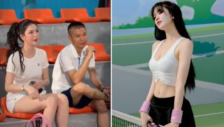 Chơi pickleball cùng Ngọc Trinh, doanh nhân bất ngờ được đặt biệt danh 'chủ tịch khổ nhất thế giới'