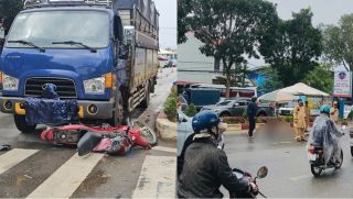 Camera khoảnh khắc 2 ông cháu bị xe tải tông tử vong, tài xế có hành động gây phẫn nộ đã bị tạm giữ