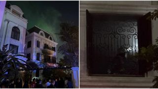 Cháy biệt thự ở Hà Nội trong đêm, nhiều người hốt hoảng chạy ra ngoài