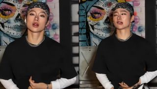 Angela Phương Trinh gây tranh cãi vì ngoại hình nam tính, cố tình vén áo khoe nội y với biểu cảm quá đà