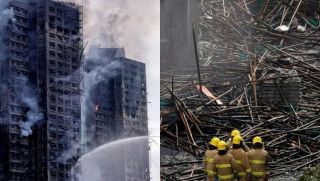 Diễn biến mới vụ cháy chung cư ở Hong Kong: Bắt thêm nghi phạm, hé lộ nguồn cơn lửa bủng cháy dữ dội