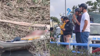 Hiện trường vụ thi thể nam giới trên ghe giữa sông Trà Khúc, tiết lộ danh tính nạn nhân