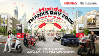 Honda sắp tổ chức ngày hội tri ân khách hàng Honda Thanks Day 2025 tại Thành phố Hồ Chí Minh