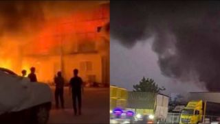 Hưng Yên: Người dân hoảng hốt khi thấy vụ cháy xưởng lắp ráp nồi cơm điện, hiện trường gây ám ảnh