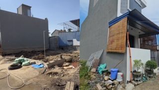 Hiện trạng ngôi nhà xây nhầm trên đất hàng xóm ở Hải Phòng, chủ đất tiết lộ tiến trình di dời 