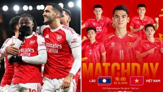 Kết quả bóng đá hôm nay: Ngoại hạng Anh có biến; U22 Việt Nam đại thắng trận mở màn SEA Games 33?