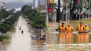 Công an thông tin nóng vụ xả lũ đột ngột gây ngập diện rộng ở Khánh Hòa