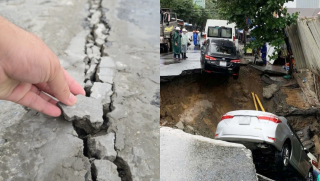 Vụ 'hố tử thần' nuốt trọn xe ô tô: Lãnh đạo thông tin tiến độ khắc phục, tiết lộ báo cáo nóng từ đơn vị thi công