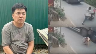 Công an thông tin nóng về người đi xe máy đẩy CSGT vào đầu xe tải, khó chấp nhận lý do ra tay