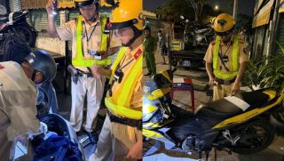 Nhậu say giữa đêm ở TPHCM, người đàn ông loạng choạng tay lái rồi buông lời khó tin khi bị CSGT kiểm tra