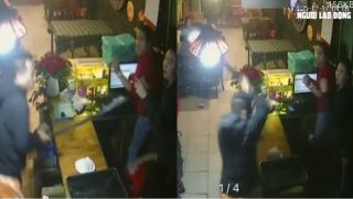 Camera vụ 2 anh em ruột truy sát nhóm người trong quán nhậu, hé lộ nguồn cơn sự việc