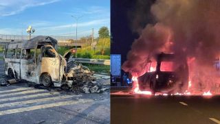 Hiện trường xe cứu thương bốc cháy trên cao tốc TP HCM-Dầu Giây sau va chạm container, danh tính 3 người không qua khỏi