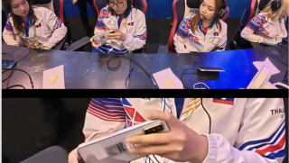 Các tuyển thủ eSport Liên Quân Mobile tại SEA Games 33 đã sử dụng điện thoại gì?