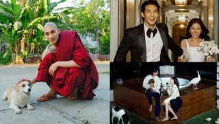 Cuộc sống của ‘nhà sư đẹp trai nhất Myanmar’ sau khi kết hôn với vợ hơn tuổi