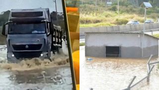 Cao tốc Phan Thiết – Dầu Giây ngập nặng vì sự cố khó tin giữa mưa lũ