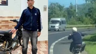 Cái kết 'đắng ngắt' cho thiếu niên 16 tuổi đi xe máy 'diễn xiếc' so kè với xe bồn trên quốc lộ