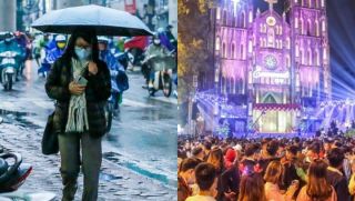 Dự báo thời tiết hôm nay 24/12: Khu vực Hà Nội lạnh và mưa từ đêm Noel, thấp nhất bao nhiêu độ C?