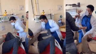 Dư luận phẫn nộ về clip bác sĩ hành hung nam bệnh nhân ngay trên giường bệnh, nguồn cơn vụ việc?