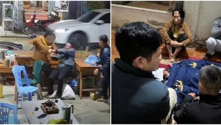 Clip chấn động ghi lại cảnh nghi vấn chồng đánh vợ rồi bị vợ đâm tử vong tại nhà riêng ở Lào Cai