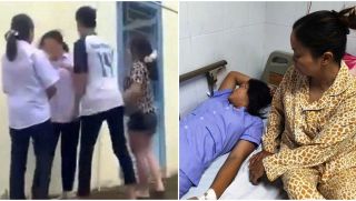 Vụ nữ sinh lớp 8 bị đánh hội đồng phải nhập viện: Mẹ chết lặng khi tận mắt xem clip con bị đánh