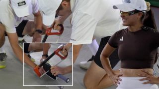 Tay vợt pickleball số 2 bị BTC cưa vợt ngay trong trận, hành động sau đó gây sững sờ