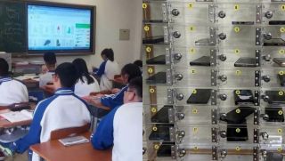 Học sinh ‘hack’ tủ khóa bằng bụi phấn để lấy điện thoại: Nhà trường phản ứng ra sao?