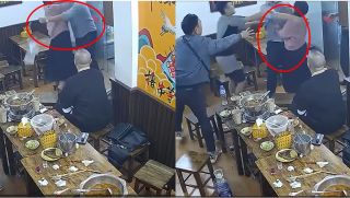 Khách nước ngoài ăn xong không thanh toán còn làm hành động không thể chấp nhận với nữ chủ quán