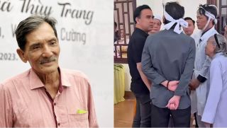 Nam MC nổi tiếng hiếm hoi âm thầm về tận nơi viếng Thương Tín, nghẹn ngào thắp hương cho đàn anh