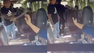 Nhóm người mang hung khí lao lên xe buýt hành hung tài xế và phụ xe, hé lộ nguồn cơn sự việc