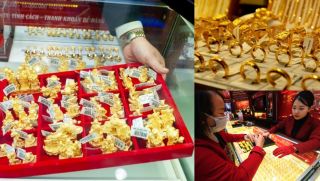 Giá vàng chốt phiên 1/1/2026: SJC neo cao, vàng nhẫn BTMC bứt phá, thị trường thế giới tăng nhẹ đầu năm