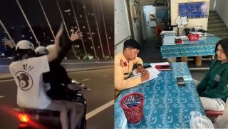 Cái kết xứng đáng cho 3 cô gái ‘tống 3’ trên SH rồi buông 2 tay ở cầu Ba Son