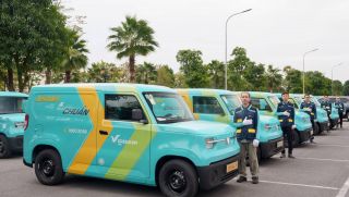 Xanh SM ra mắt dịch vụ vận chuyển hàng nội đô bằng xe tải điện