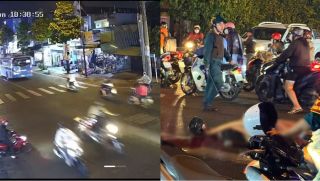 TP.HCM: Rụng rời tay chân khoảnh khắc nam thanh niên tự ngã rồi văng trúng xe tải, ra đi tại chỗ