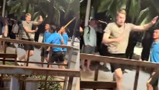 Hình phạt thích đáng với nhân viên quán bar cầm xẻng dọa du khách nước ngoài ở Nha Trang