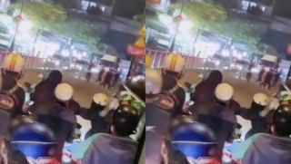 TP.HCM: Kinh hoàng cảnh 20 người hỗn chiến, rượt đuổi náo loạn trên đường