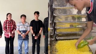 Chân dung 2 vợ chồng bị khởi tố vì sản xuất hàng tấn mì sợi trộn hàn the ở TP.HCM, rùng mình lời khai