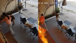 Camera ghi lại diễn biến kinh hoàng vụ nhân viên ‘đốt vía’ khiến quán cafe bốc cháy, tiết lộ thiệt hại không ngờ