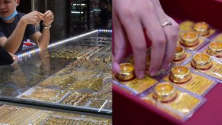 Giá vàng hôm nay 13/1 biến động dữ dội: Vàng nhẫn và vàng miếng SJC đồng loạt tăng mạnh, chênh lệch thế giới nới rộng