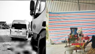 Tai nạn cao tốc Bắc – Nam: Chuyến xe chuẩn cho hỷ sự khép lại bằng 4 chiếc quan tài phủ hoa trắng