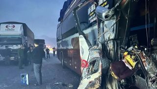 Hiện trường kinh hoàng vụ tai nạn giữa 5 ô tô trên cao tốc Bắc Nam khiến 1 người tử vong tại chỗ