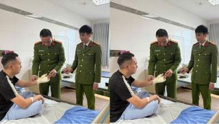 Danh tính người đàn ông đòi tự thiêu, hất xăng vào người đại úy công an rồi châm lửa, hé lộ nguồn cơn