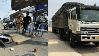 Người dân lập tức truy đuổi khi tài xế xe đầu kéo bỏ chạy sau va chạm khiến nam thanh niên tử vong