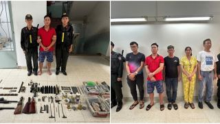 Phanh phui đường dây vũ khí nguy hiểm: Thu 21 khẩu súng, cùng 4.200 viên đạn, 13 đối tượng bị bắt