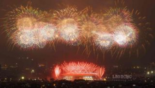 Chi tiết lịch cấm đường phục vụ chương trình bắn pháo hoa tại Sân vận động Mỹ Đình tối nay 23/1