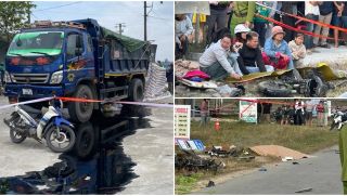 Lãnh đạo TP Huế chỉ đạo nóng vụ tai nạn giữa xe tải và nhiều xe đạp điện khiến 2 người chết, 2 người bị thương