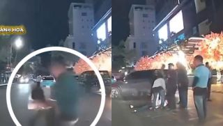 Camera phơi bày cảnh xô xát ở trung tâm thương mại, một người đàn ông bị đấm gục giữa đường