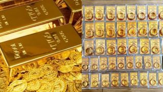 Giá vàng chiều 4-2 tăng dựng đứng, vàng miếng và nhẫn đồng loạt bứt phá sát mốc kỷ lục